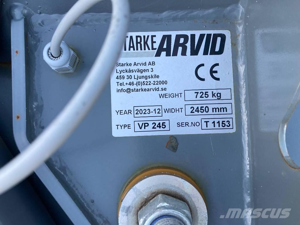 Fjärås VP245 Sniega naži un tīrītāji