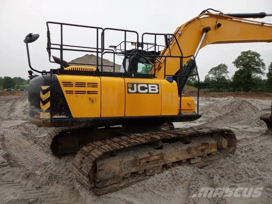 JCB JS220LC Kāpurķēžu ekskavatori