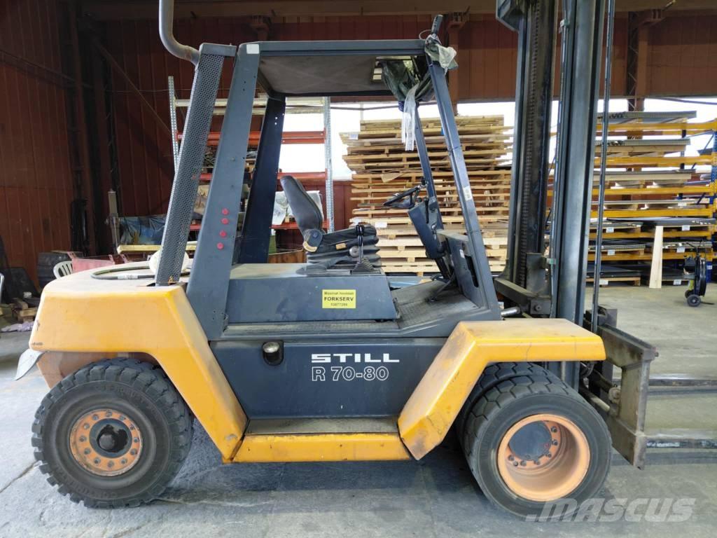 Still R 70-80 Tehnika ar dīzeļa dzinēju