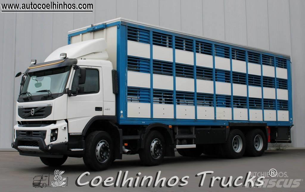 Volvo FMX 420 Dzīvnieku pārvadāšanas transports