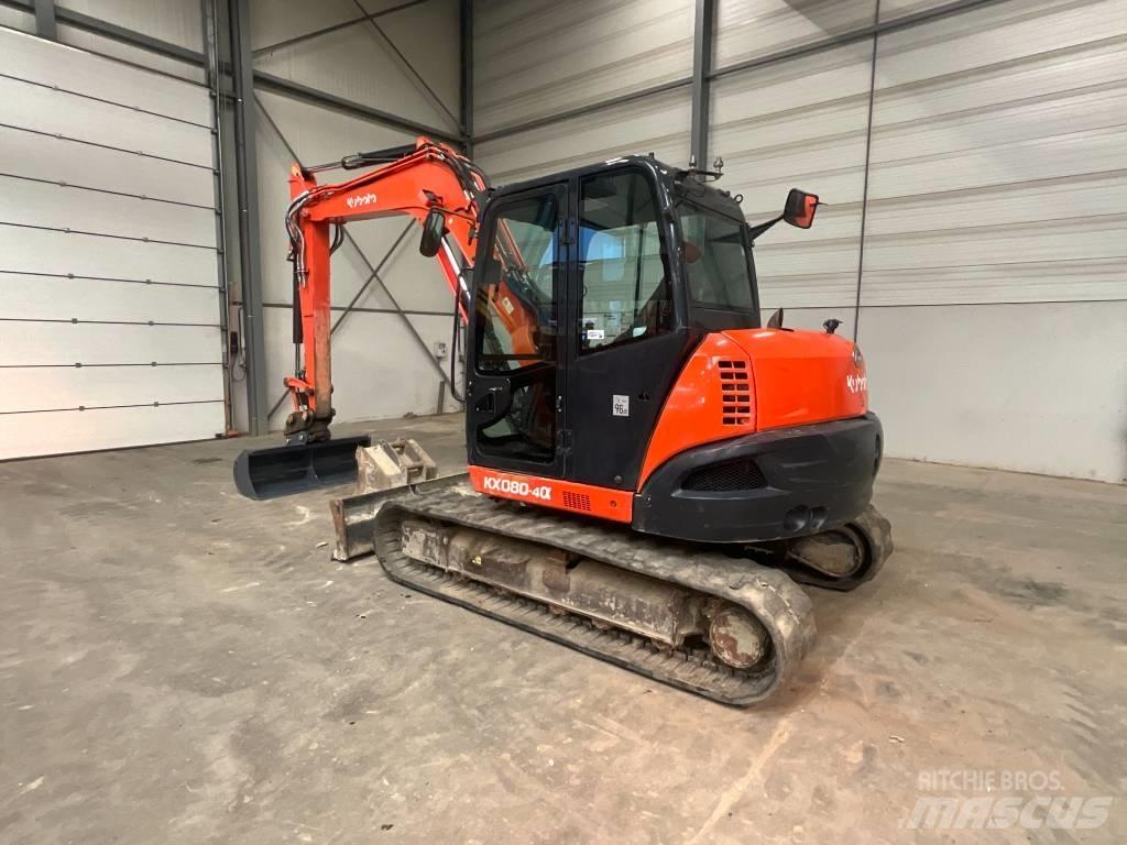 Kubota KX 080-4 A Vidēja lieluma ekskavatori 7 t - 12 t