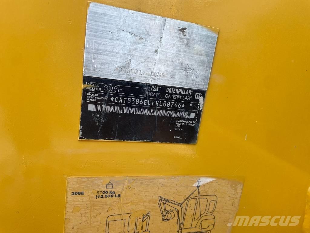 CAT 306 Mini ekskavatori < 7 t