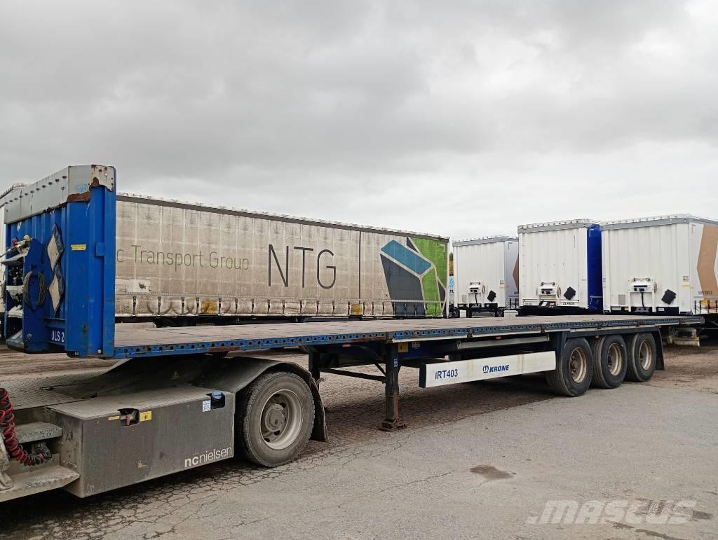 Krone FLAKTRAILER Tents treileri