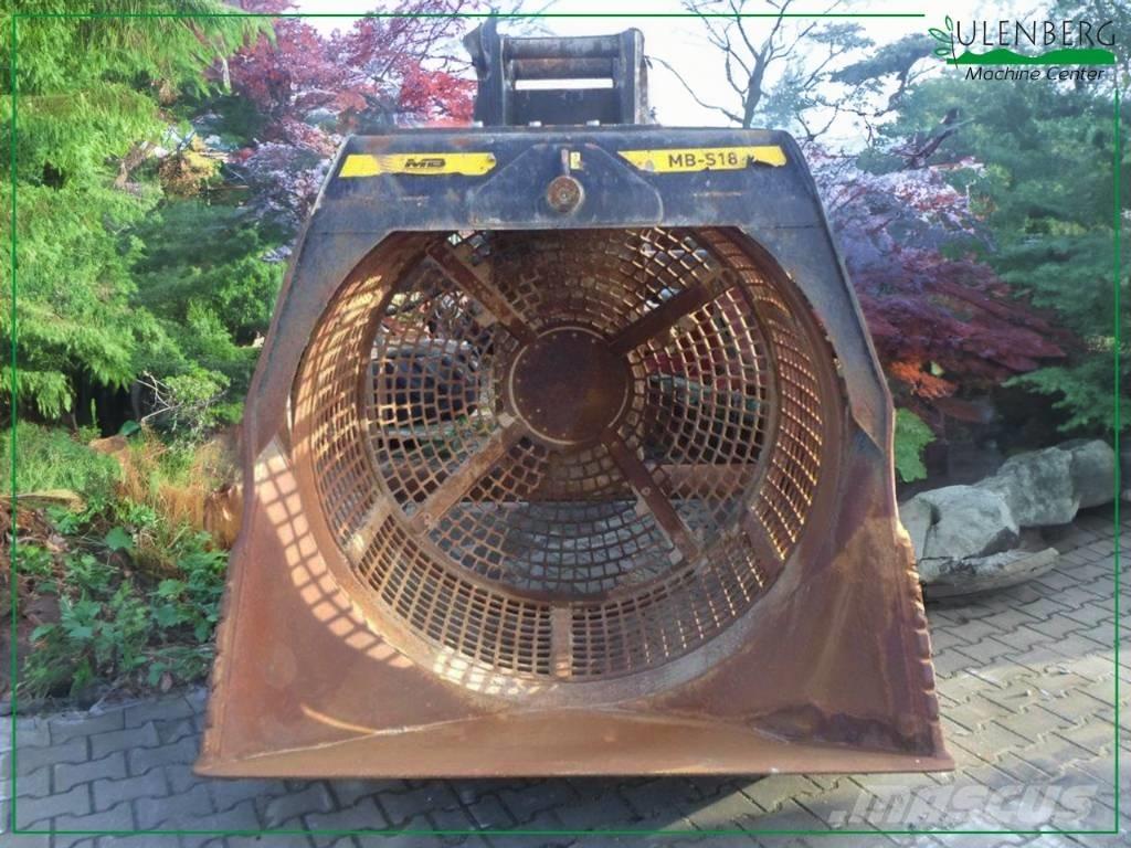 MB Crusher MB-S18 Sijāšanas kausi