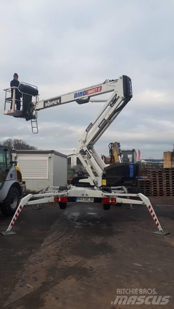 Dino 180 XT II Pacēlājplatformas - piekabes