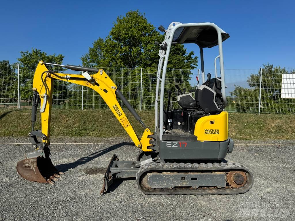 Wacker Neuson EZ17 Kāpurķēžu ekskavatori