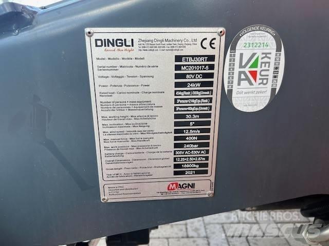 Magni ETBJ 30 RT Teleskopiskie pacēlāji