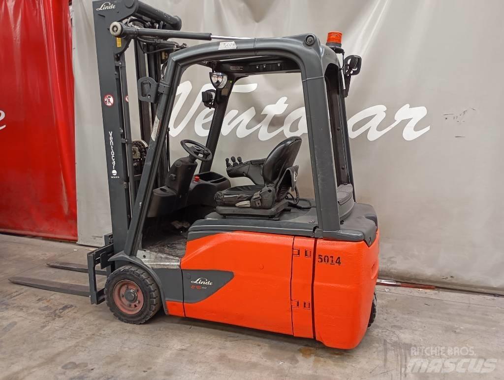 Linde E 16 Elektriskie iekrāvēji