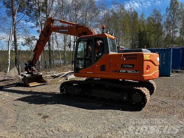 Doosan DX 160 LC Kāpurķēžu ekskavatori
