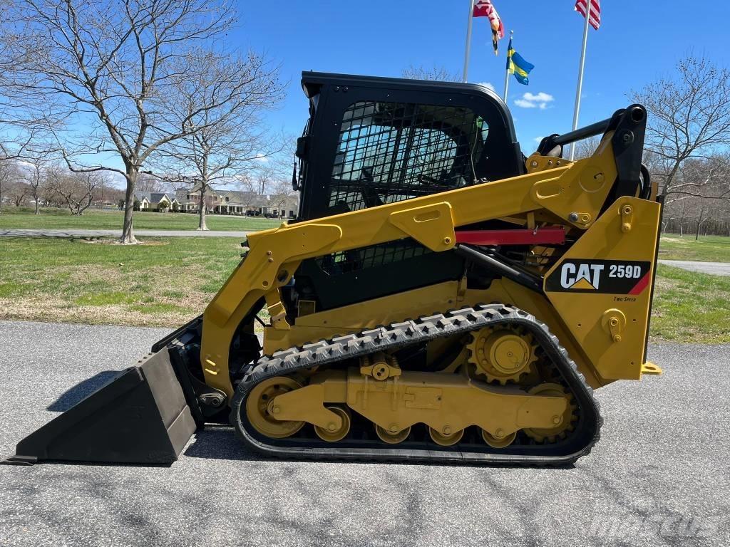 CAT 259 D Lietoti riteņu kompaktiekrāvēji
