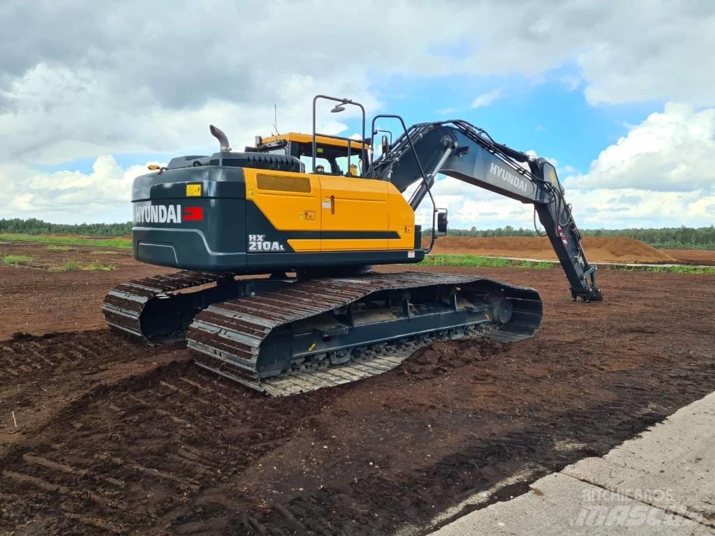 Hyundai HX210AL Kāpurķēžu ekskavatori