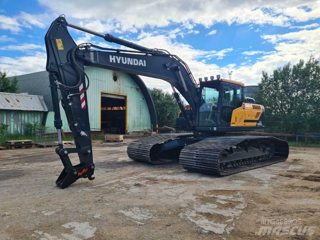 Hyundai HX210AL Kāpurķēžu ekskavatori