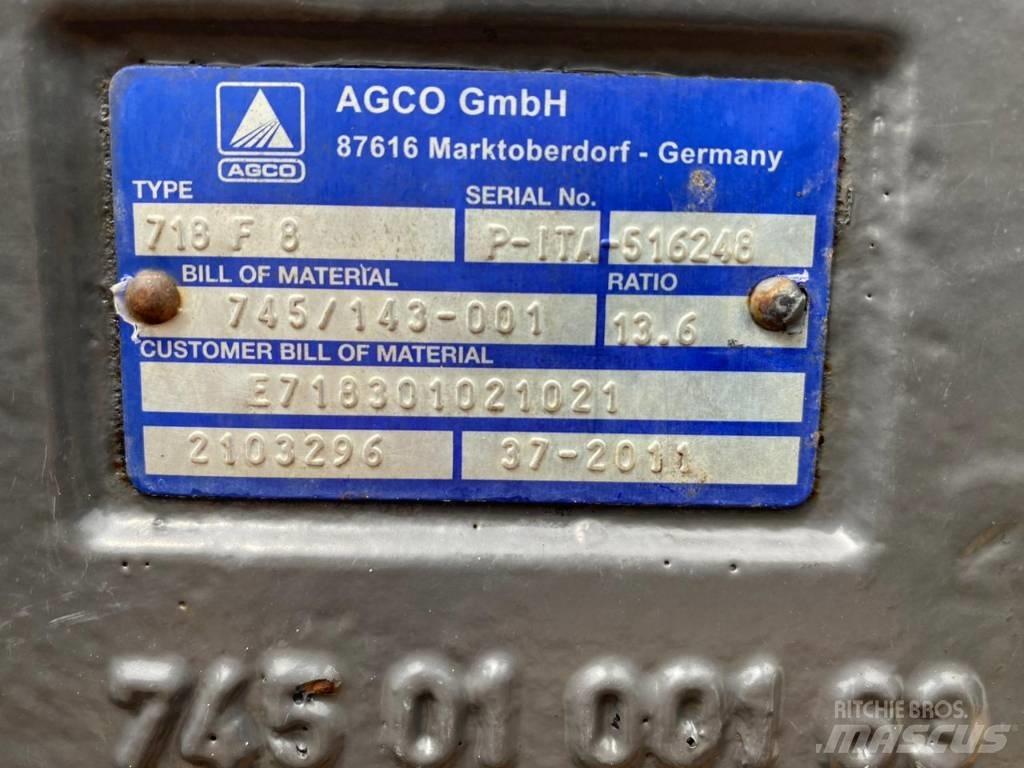 Fendt 820 FRONT AXLE Transmisija