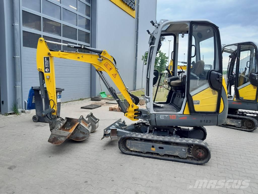 Wacker Neuson ET18 Kāpurķēžu ekskavatori