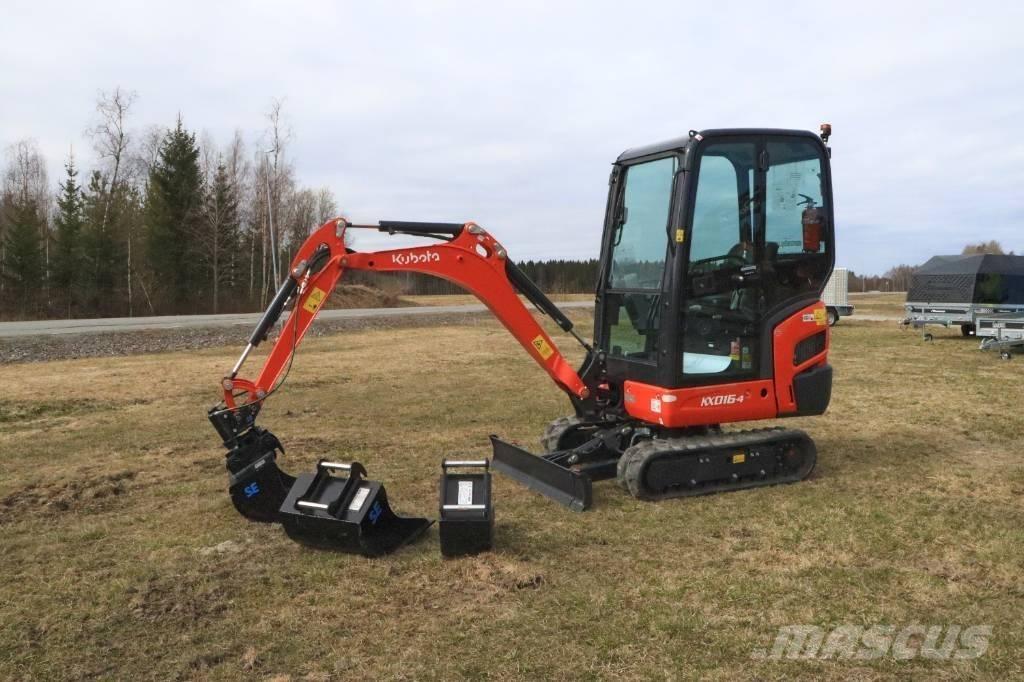 Kubota KX016-4 Mini ekskavatori < 7 t