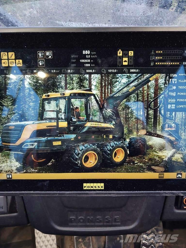 Ponsse Ergo 8W Harvesteri