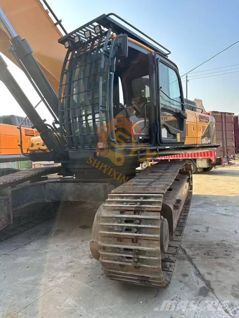 Hyundai Robex 520 VS Kāpurķēžu ekskavatori