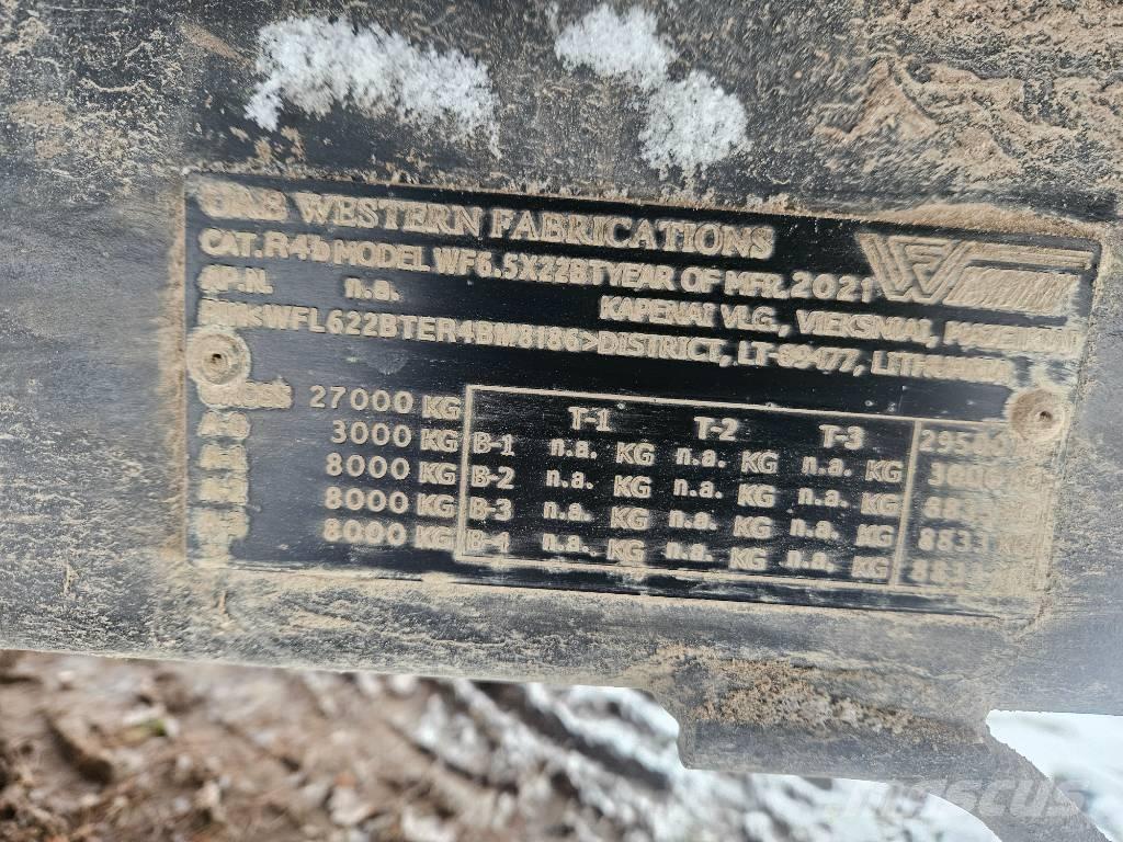 Western WF6,5x22BT Zemie treileri