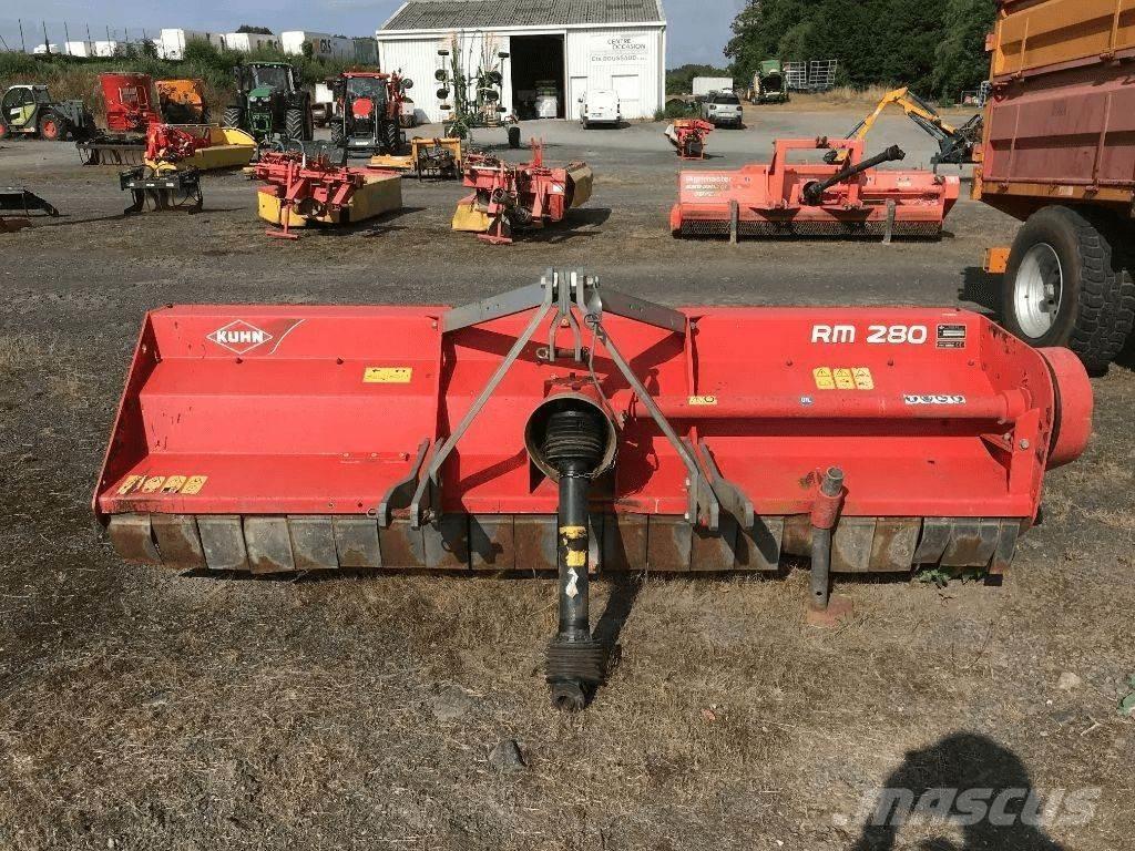 Kuhn RM 280 Drupinātāji