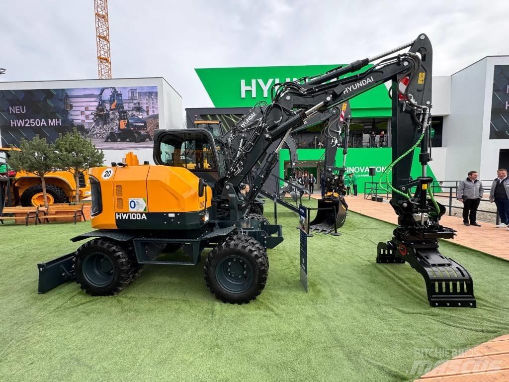 Hyundai HW 100 A Ekskavatori uz riteņiem