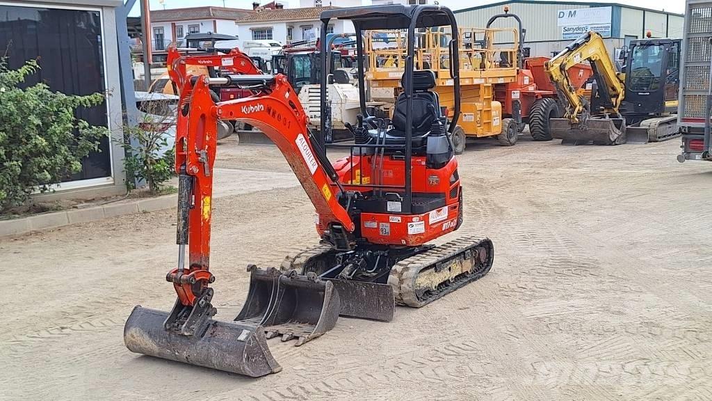 Kubota U 17-3a Mini ekskavatori < 7 t