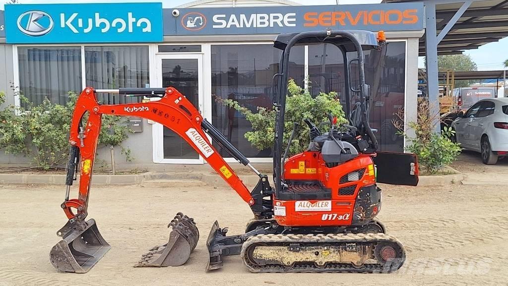 Kubota U 17-3a Mini ekskavatori < 7 t