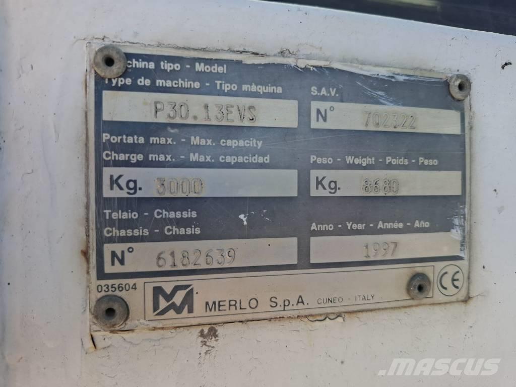 Merlo P 30.13 EVS Strēles un kausi