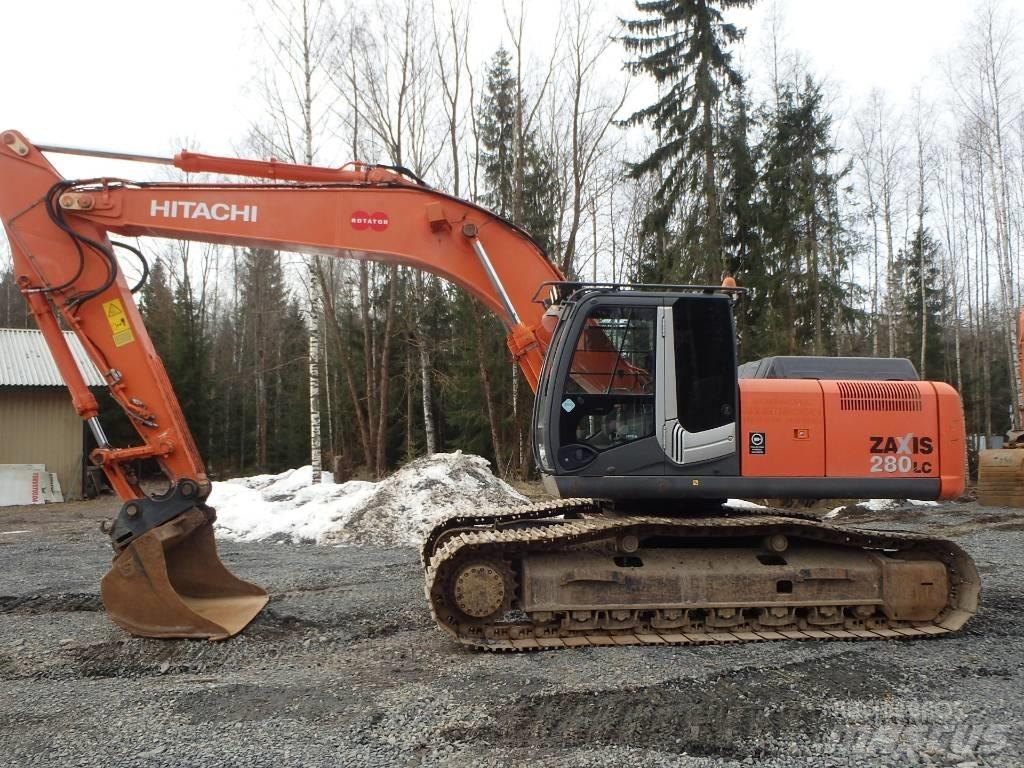 Hitachi ZX 280 LC-3 Kāpurķēžu ekskavatori