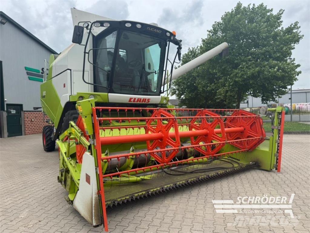 CLAAS TUCANO 320 Ražas novākšanas kombaini