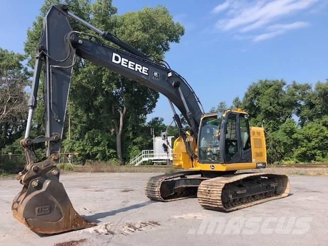 DEERE 245G LC Kāpurķēžu ekskavatori