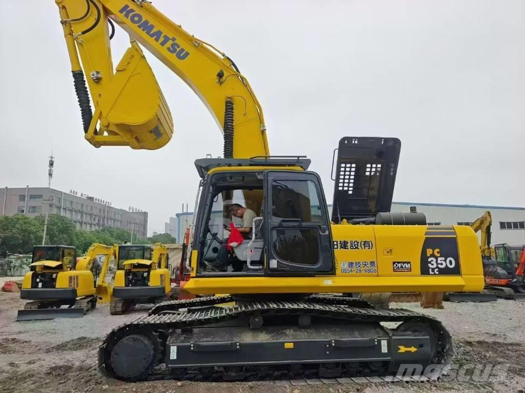 Komatsu 350-8 Kāpurķēžu ekskavatori