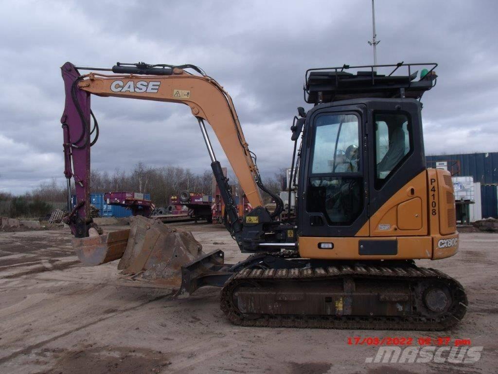 CASE CX 80 C Vidēja lieluma ekskavatori 7 t - 12 t