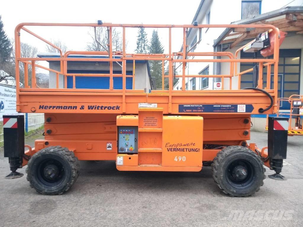 Haulotte H 12 SX Šķerveida pacēlāji