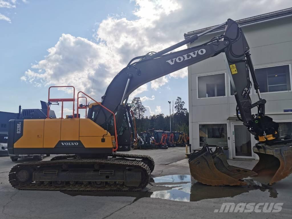 Volvo EC 220 EL Kāpurķēžu ekskavatori