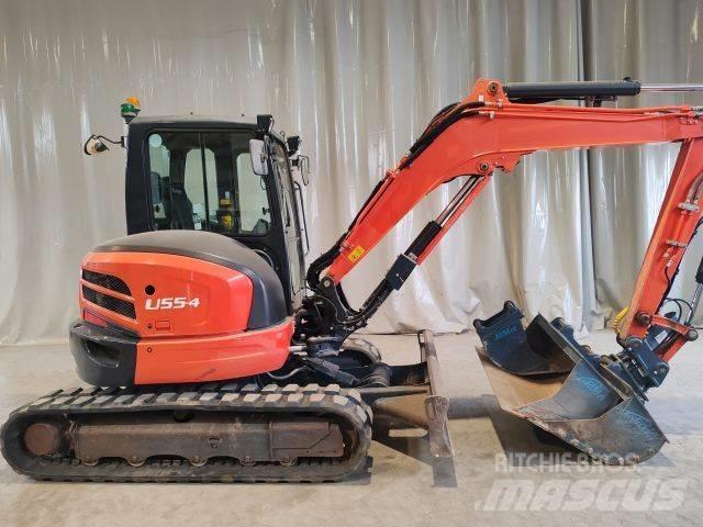 Kubota U55-4 Mini ekskavatori < 7 t