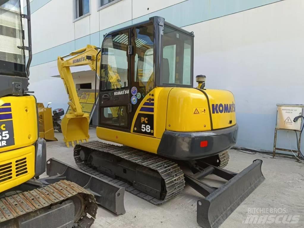 Komatsu pc58 Mini ekskavatori < 7 t