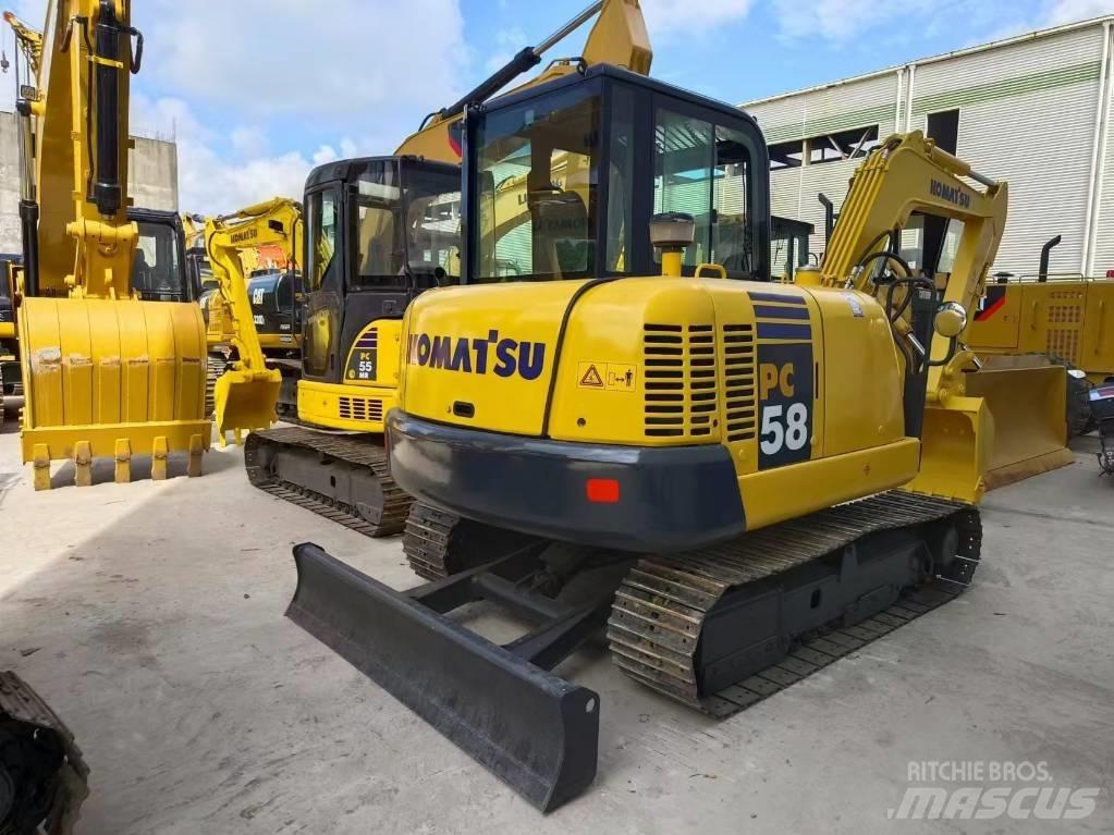 Komatsu pc58 Mini ekskavatori < 7 t