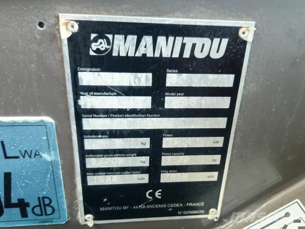Manitou MT 1335 Teleskopiskie manipulatori