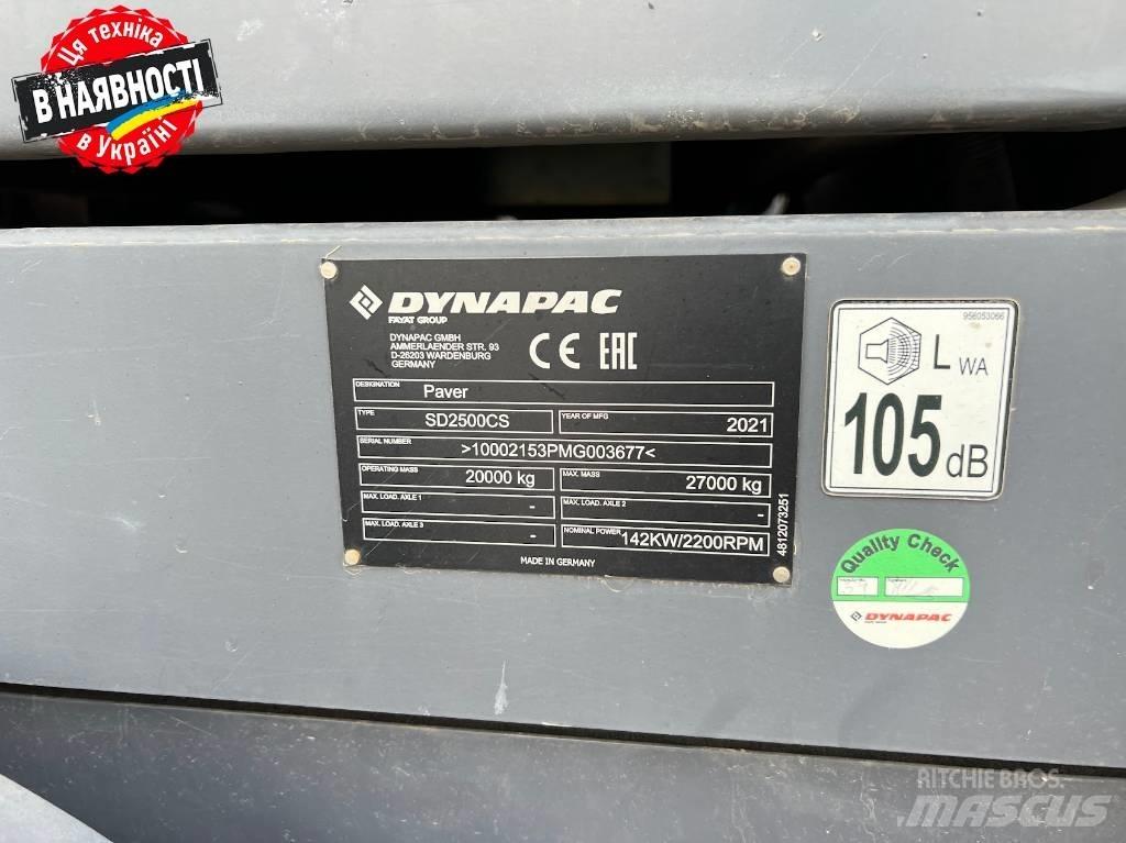 Dynapac SD2500CS Asfalta klājēji
