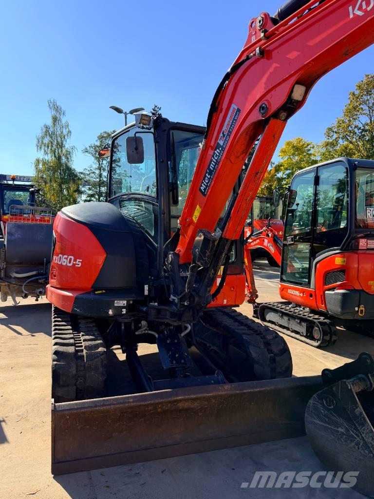 Kubota KX060-5 GLS2 Mini ekskavatori < 7 t