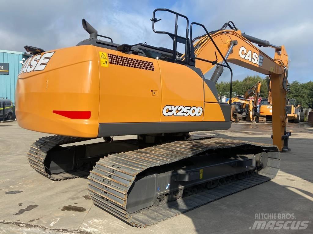 CASE CX 250 D Kāpurķēžu ekskavatori