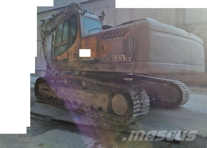 Hyundai Robex 300 LC Kāpurķēžu ekskavatori