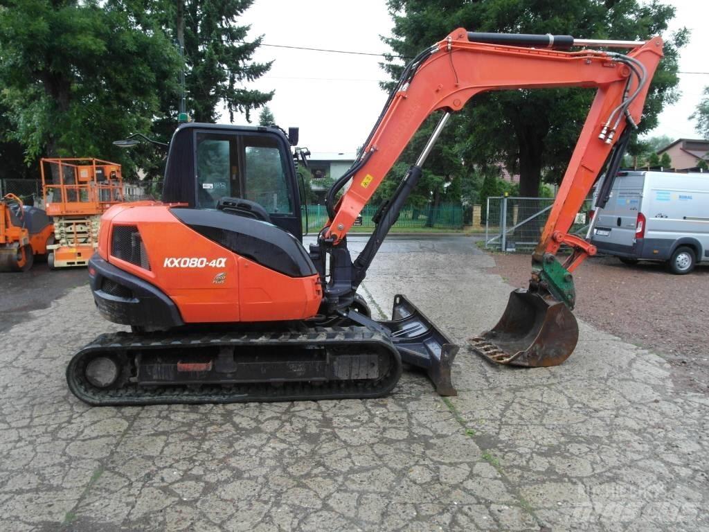 Kubota KX 080-4 Vidēja lieluma ekskavatori 7 t - 12 t