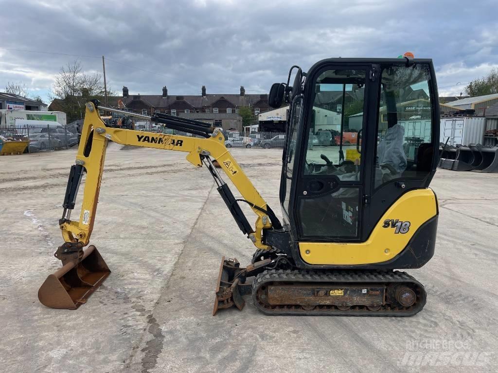 Yanmar SV 18 Mini ekskavatori < 7 t