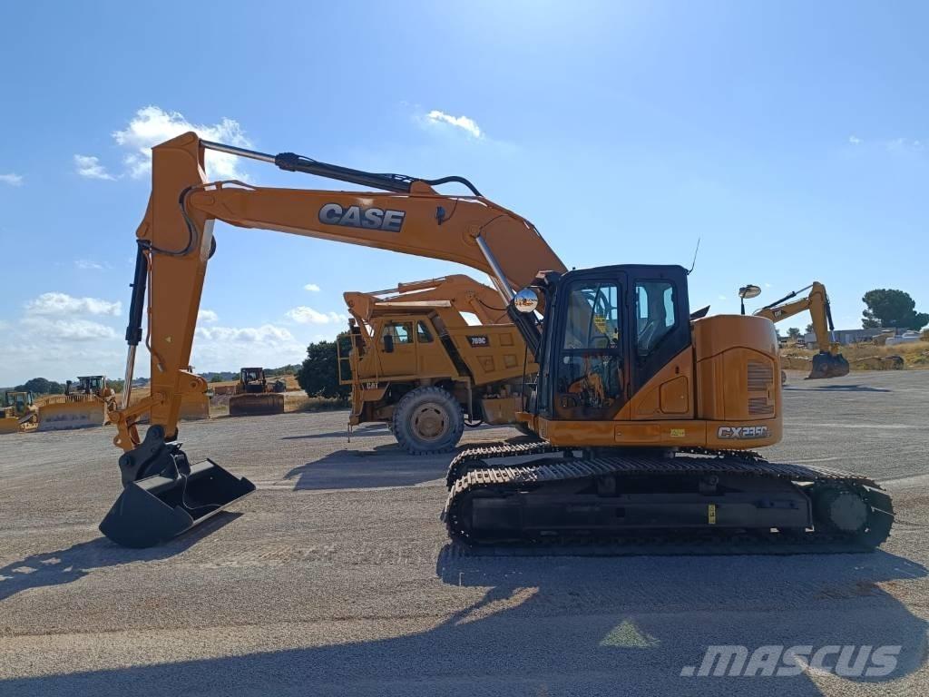 CASE CX 235 C SR Kāpurķēžu ekskavatori