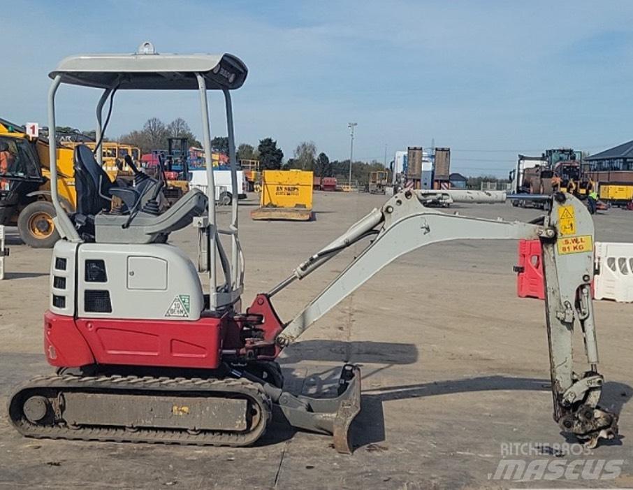 Takeuchi TB 217 R Mini ekskavatori < 7 t