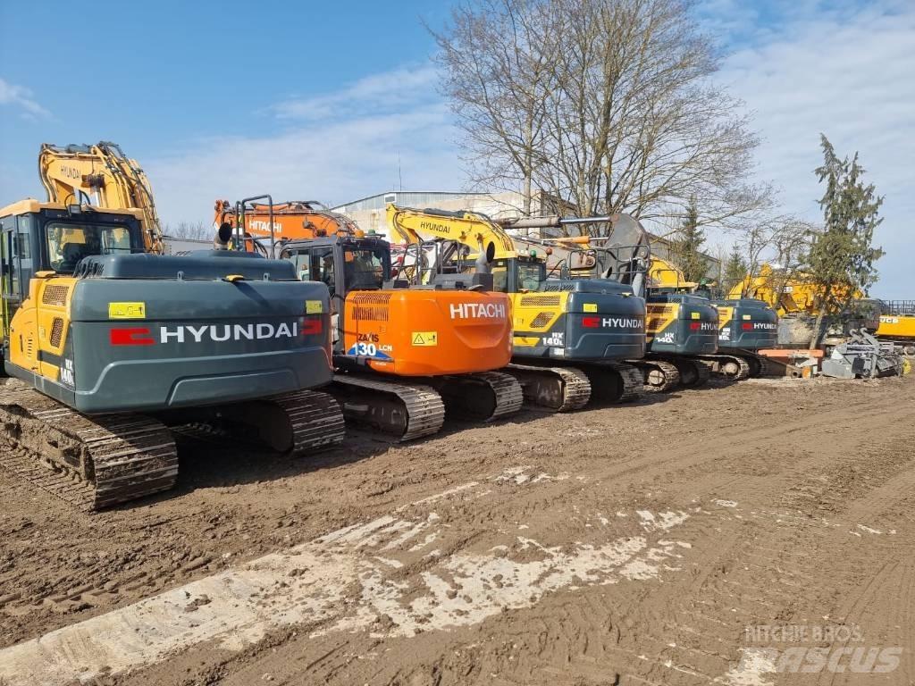 Hyundai HX 140 L Kāpurķēžu ekskavatori
