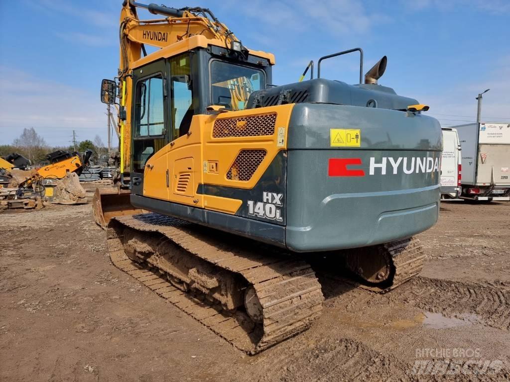 Hyundai HX 140 L Kāpurķēžu ekskavatori