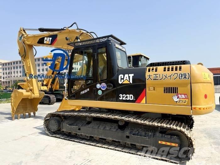 CAT 323D/323/323DL Kāpurķēžu ekskavatori