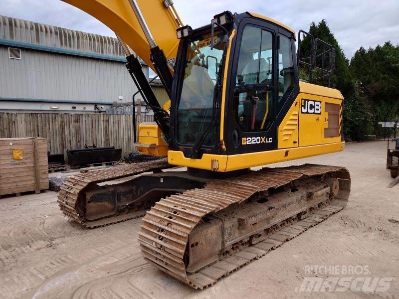 JCB 220 XL 4F Kāpurķēžu ekskavatori